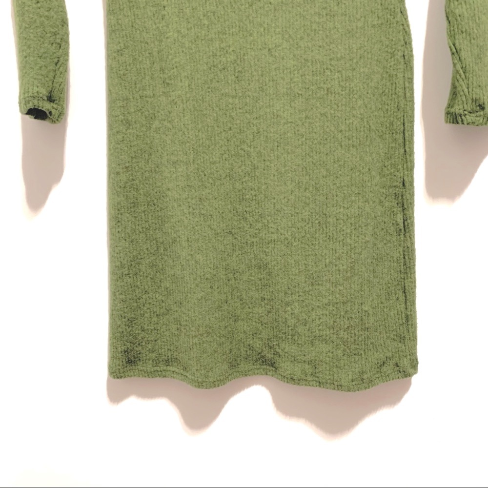 🆕 Ruby & Lace Self Gaiter Ribbed Knit Sweater Mini Dress - Picture 6 of 10